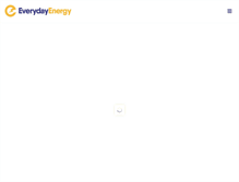 Tablet Screenshot of everydayenergy.us